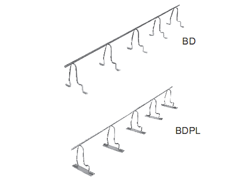 樓板用間隔件（雙層配筋接連，通長(zhǎng)式）BD